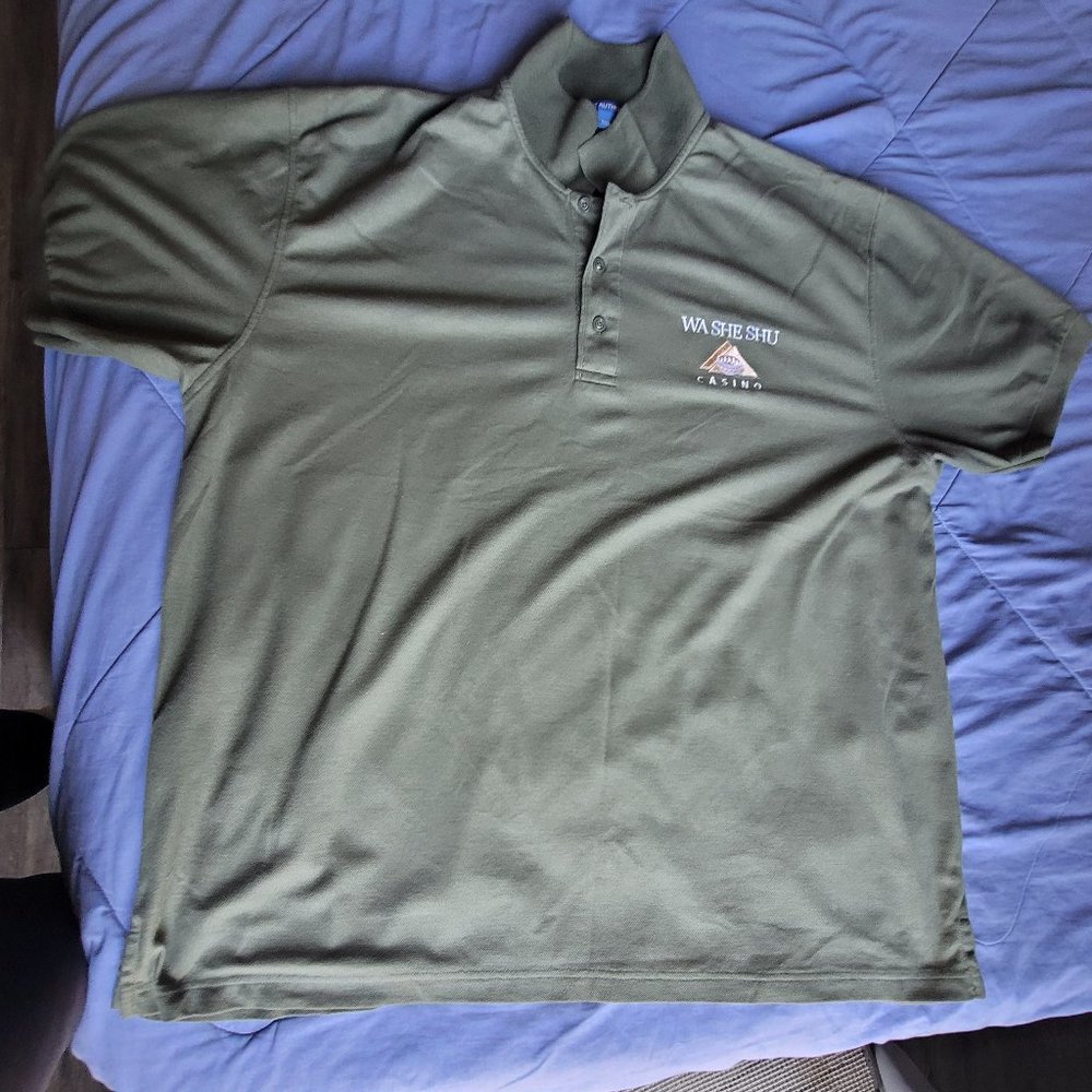 Olive - Khaki polo shirt, 3XL, Port Authority